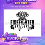 Free Firefighter Helmet Free Axes Firefighter Mom Free SVG - Instant Download