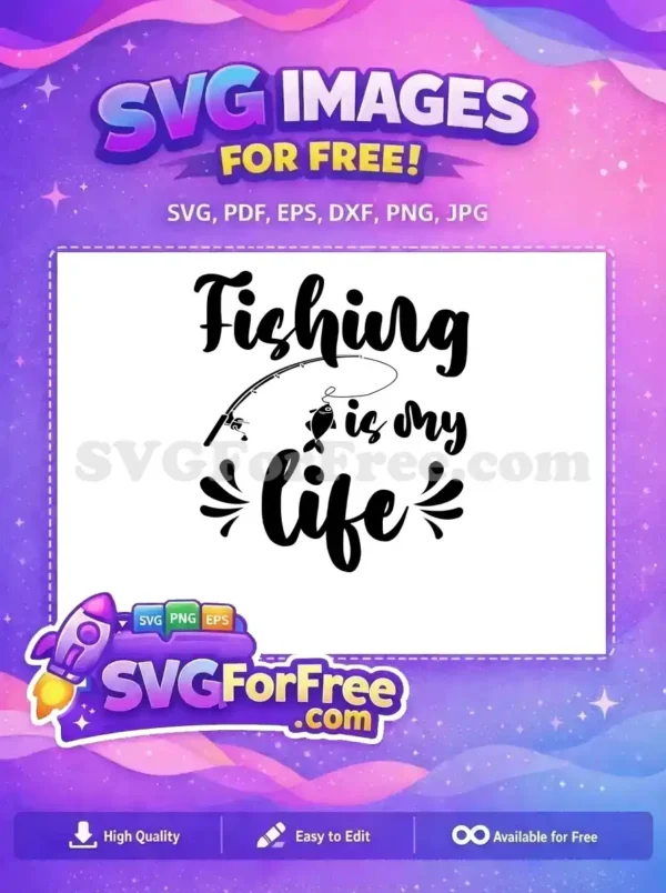 Free Bass Catch Free Fishing Rod Funny Free SVG