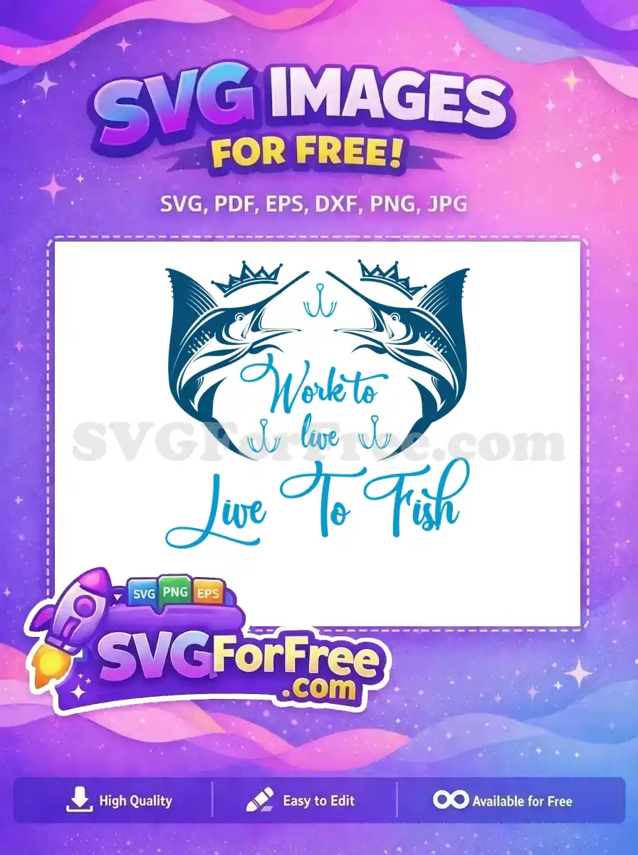 Free Marlin Fish Crown Free Fishing Quotes Design Free SVG