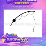 Free Fishing Lure Free Catch Phrase Fishing Free SVG 1 - Instant Download