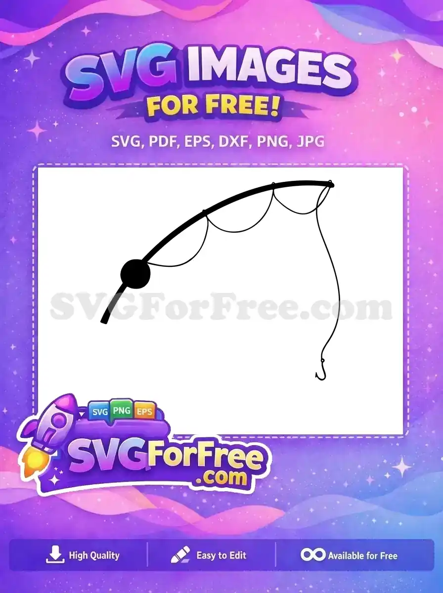 Free Fishing Lure Free Catch Phrase Fishing Free SVG 1