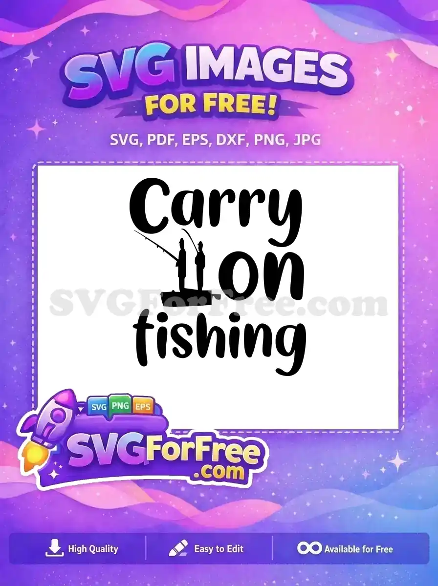 Free Fishing Lure Free Catch Phrase Fishing Free SVG 3