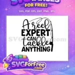 Free Fishing Quote Free Reel Expert Free tackle Anything SVG - Instant Download