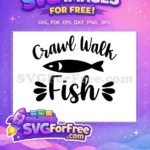 Free Bass Fish Free Fisherman Quote Fishing Free SVG 2 - Instant Download