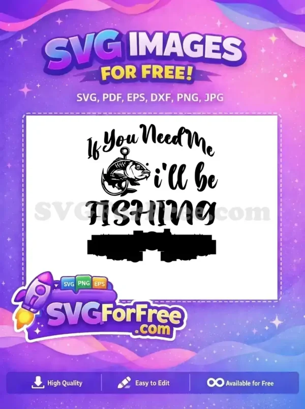 Free Fish Hook Free Fishing Lure Angler Free SVG