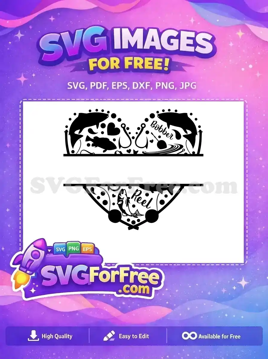 Free Bass Catch Free Angler's Life Fishing Free SVG