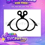 Free Bass Fish Free Fishing Quote Fisherman Free SVG 1 - Instant Download