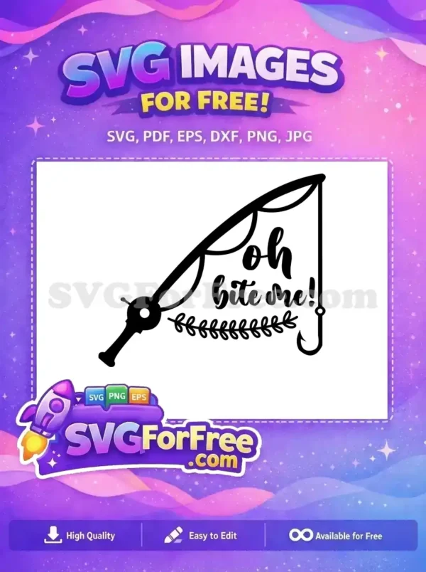 Free Fishing Hook Silhouette Free Trout Season Fishing Free SVG