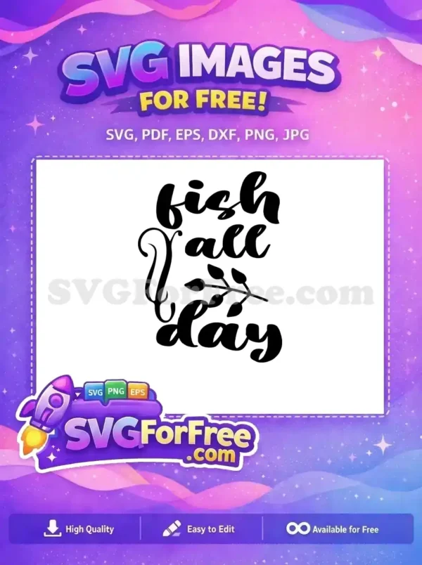 Free Angler Fish Free Fishing Quotes Silhouette Free SVG