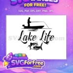 Free Fishing Quote Free Fisherman Silhouette Fishing Free SVG 12 - Instant Download