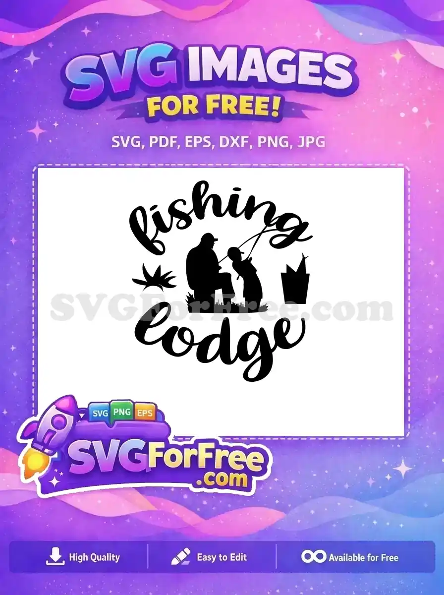 Free Fishing Hook Free Fisherman Quote Silhouette Free SVG 2