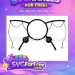 Free Fishing Rod Free Fishing Line Fishing Free SVG - Instant Download