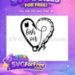 Free Fishing Hook Free Fisherman Quote Fishing Free SVG - Instant Download