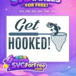 Free Jumping Fish Free Get Hooked Fishing Free SVG - Instant Download