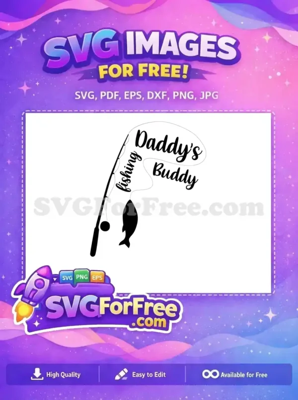 Free Fishing Rod Free Fish Hook Fishing Quotes Free SVG 6