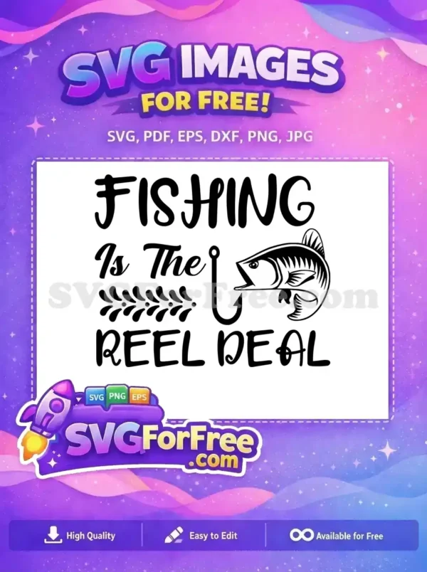 Free Fishing Quote Free Fisherman Free SVG 6