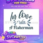 Free Blue Lettering Free Fishing Quotes Free SVG - Instant Download