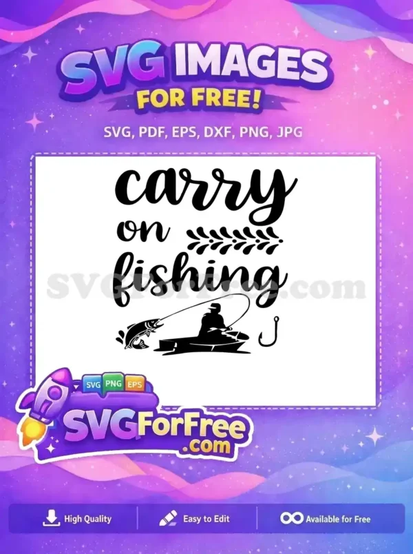 Free Fishing Lure Free Fisherman Quote Fishing Free SVG 21