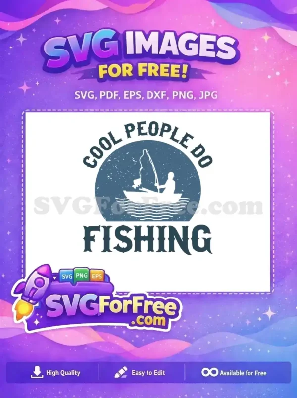 Free Fisherman Silhouette Free Boat Scene Fishing Quotes Free SVG
