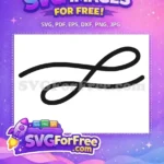 Free Elegant Swirl Free Flourish Design Free SVG - Instant Download