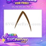 Free Brown Flourish Free Minimalist Design Free SVG - Instant Download