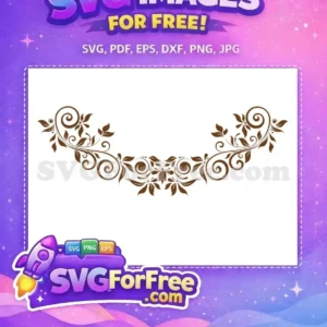 Free Brown Ornamental Free Swirl Flourish Design Free SVG Free Brown Ornamental Free Swirl Flourish Design Free SVG
