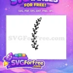 Free Floral Detail Free Intricate Design Flowers Free SVG 1 - Instant Download