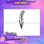 Free Intricate Floral Free Ornate Design Flowers Free SVG - Instant Download