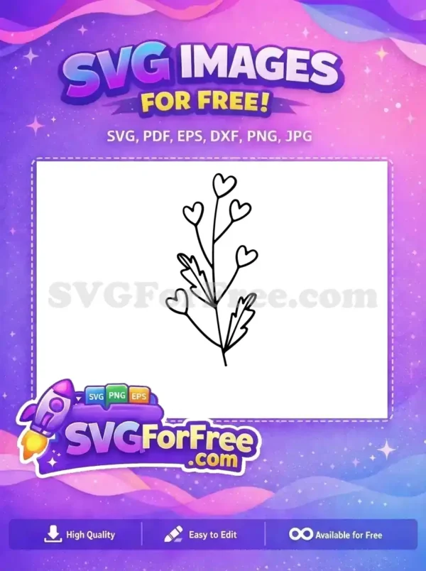 Free Floral Design Free Flower Silhouette Flowers Free SVG