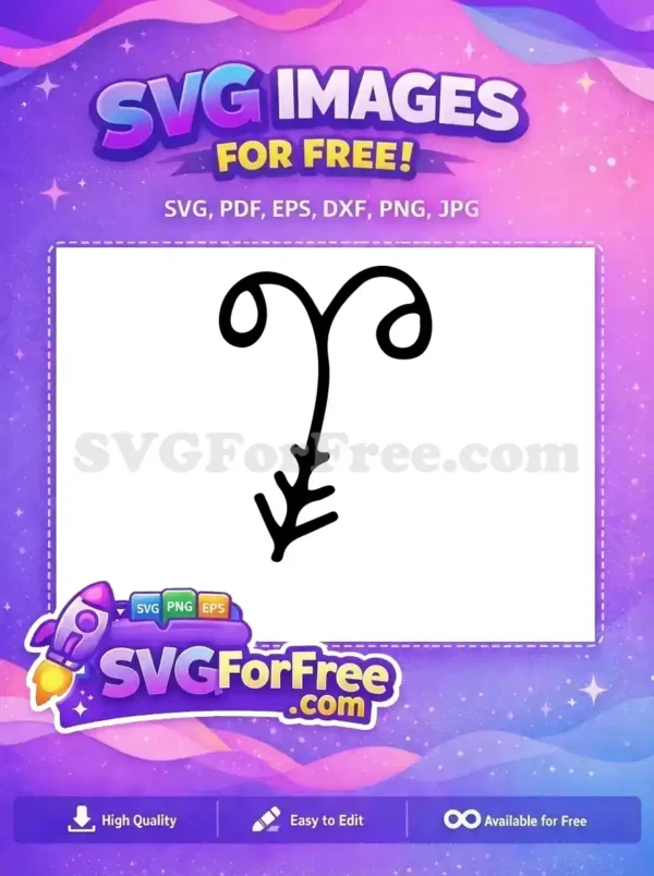 Free Floral Design Free Flower Pattern Silhouette Free SVG