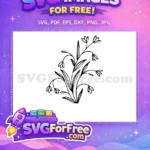 Free Intricate Floral Free Detailed Flowers Category 1 Free SVG 4 - Instant Download