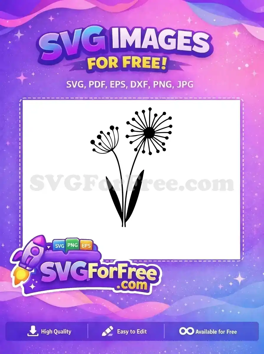 Free Floral Design Free Flower Cutout Category 1 Free SVG
