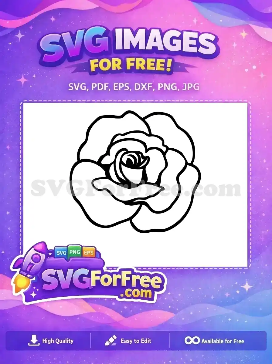 Free Intricate Floral Free Detailed Petals Flowers Free SVG 2