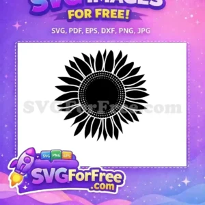 Free Black Sunflower Petals Free Floral Center Flowers Free SVG Free Black Sunflower Petals Free Floral Center Flowers Free SVG