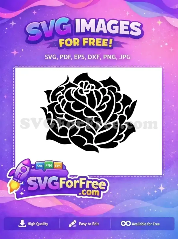 Free Floral Art Free Intricate Design Flowers Free SVG