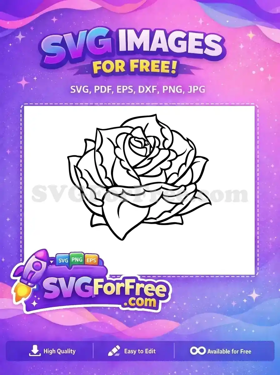 Free Floral Design Free Intricate Petals Category 1 Free SVG 1