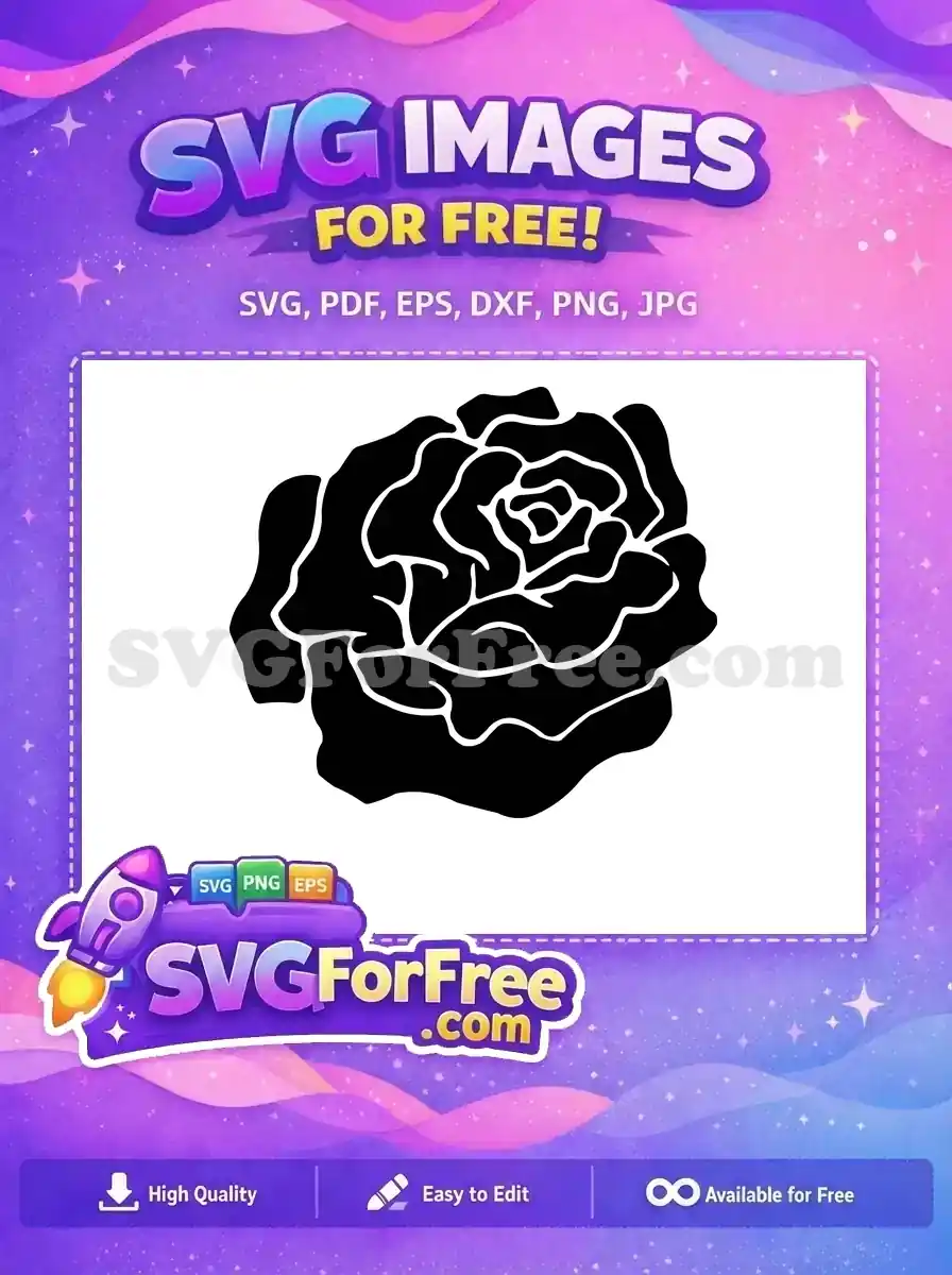 Free Floral Detail Free Outline Style One Free SVG