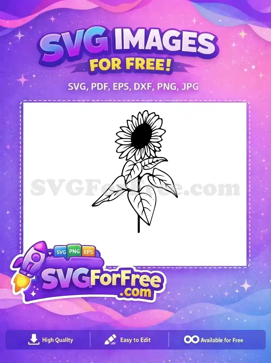 Free Intricate Floral Free Botanical Art Flowers Free SVG 4