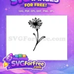Free Intricate Floral Free Spring Flowers Design Free SVG - Instant Download