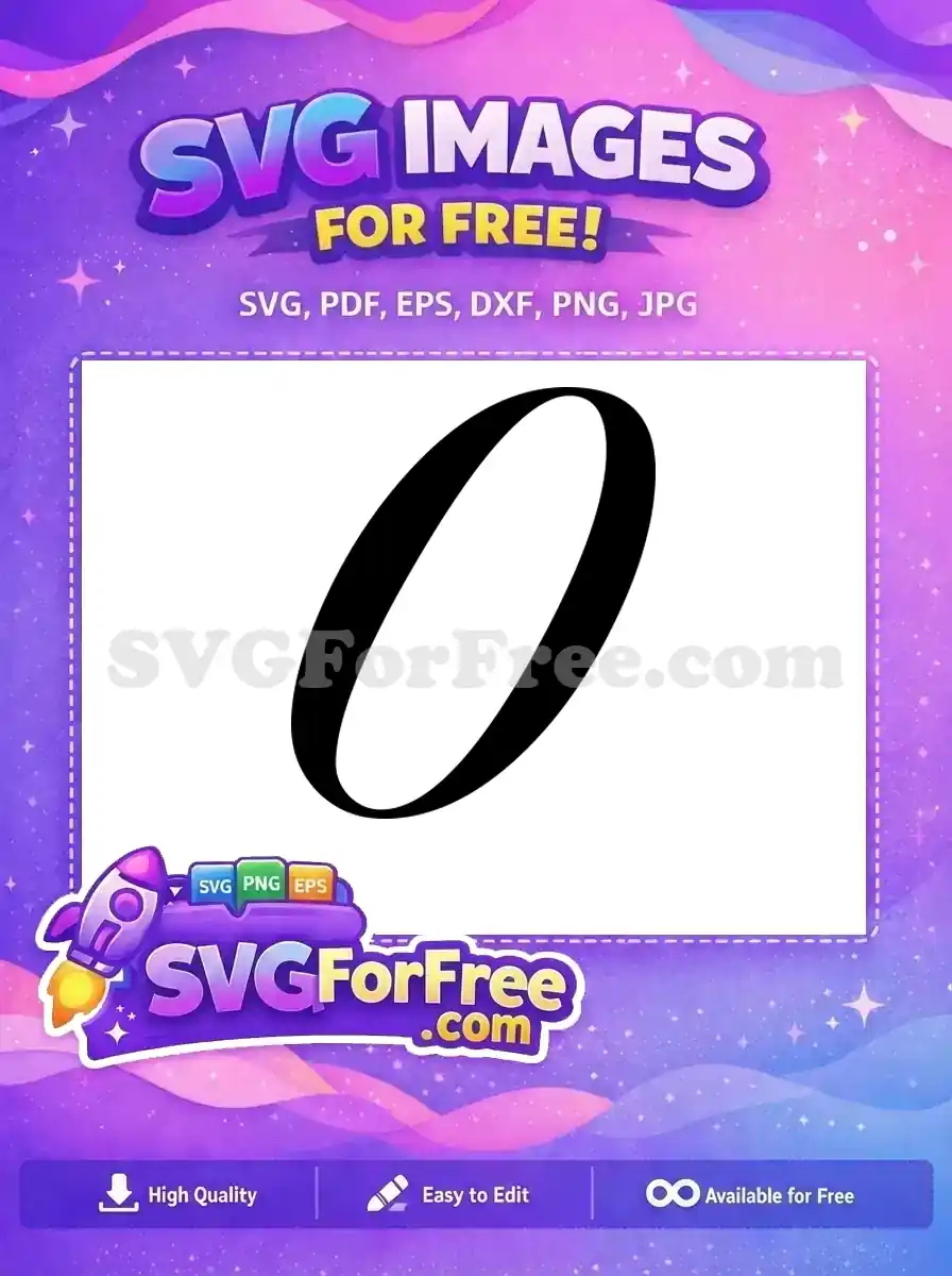 Free Number One Black Free Bold Font Free SVG