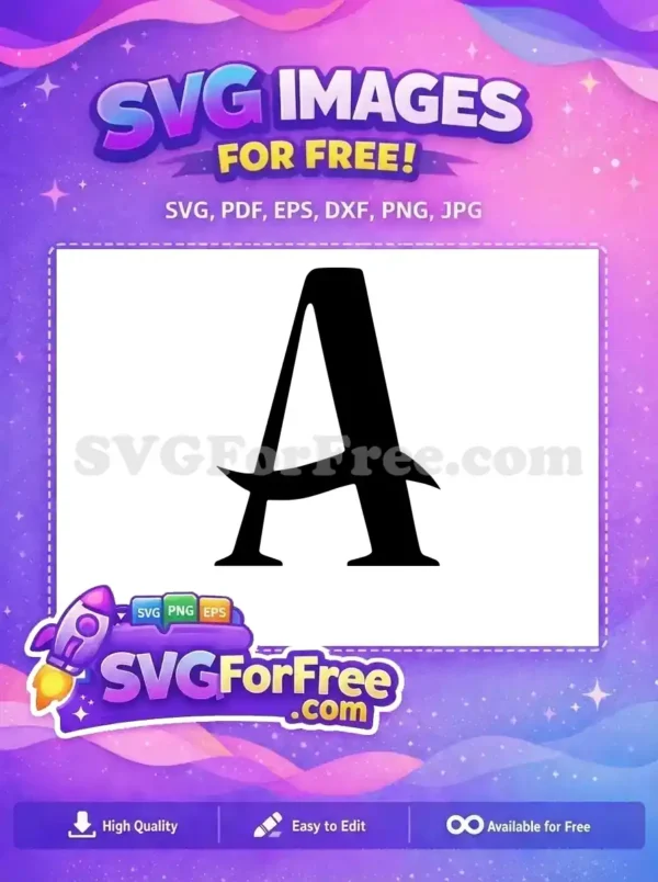 Free Number One Free Fonts Alphabet Movie Free SVG 1