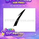 Free Number One Free Black Bold Fonts Free SVG 1 - Instant Download