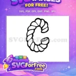 Free Braided Letter C Free Initial Fonts Free SVG - Instant Download