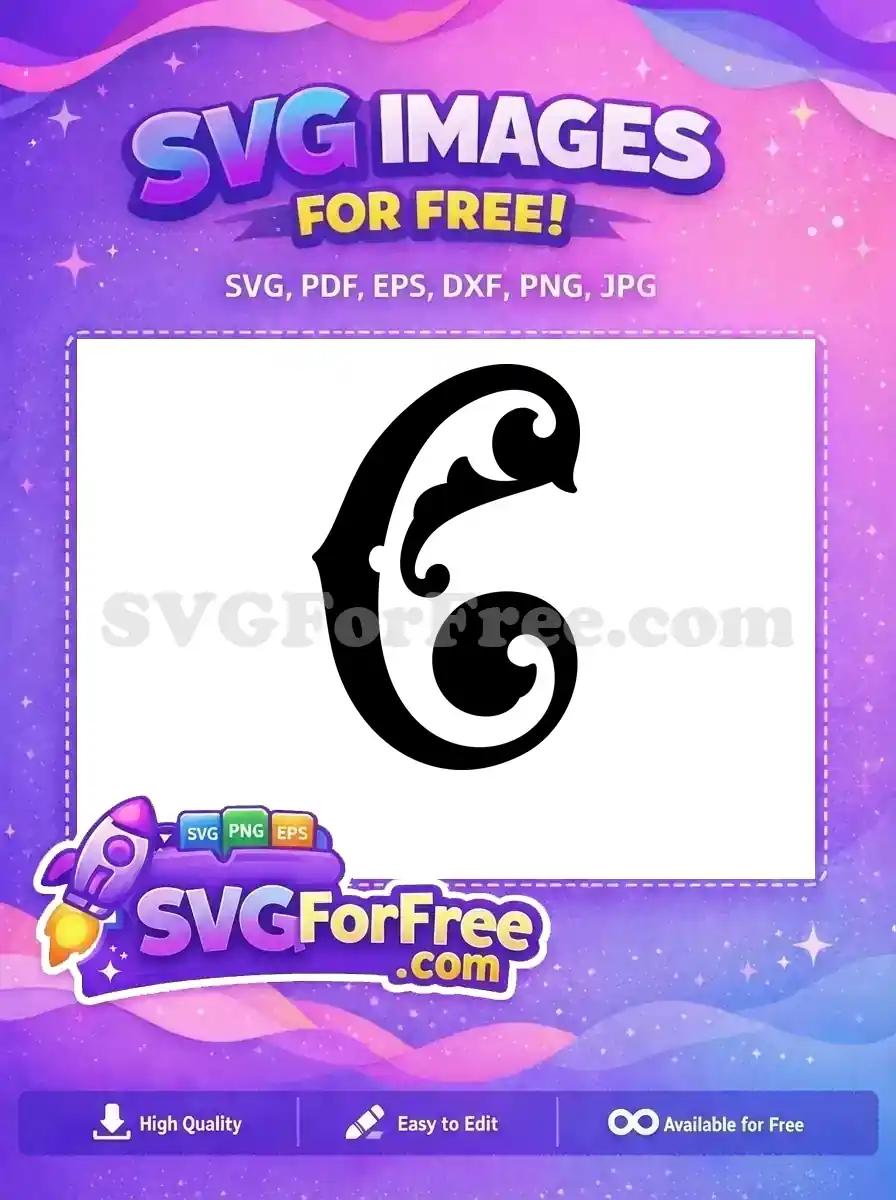 Free Swirling Black Letter Free Initial C Fonts Free SVG
