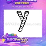 Free Braided Font Letter Free Y Initial Fonts Free SVG - Instant Download