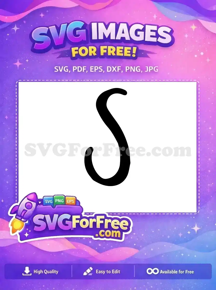 Free Black Letter S Free Initial Monogram Fonts Free SVG 1