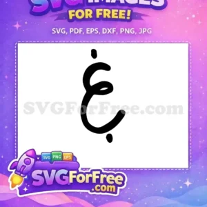 Free Arabic Letter Free Black Font Typeface Free SVG Free Arabic Letter Free Black Font Typeface Free SVG