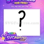 Free Black Question Free Mark Bold Fonts Free SVG - Instant Download