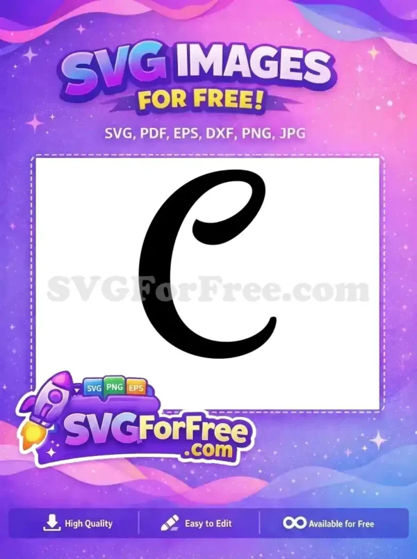 Free Black Letter E Free Initial Monogram Fonts Free SVG 1