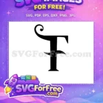 Free Alphabet Letter Free Number One Fonts Free SVG - Instant Download